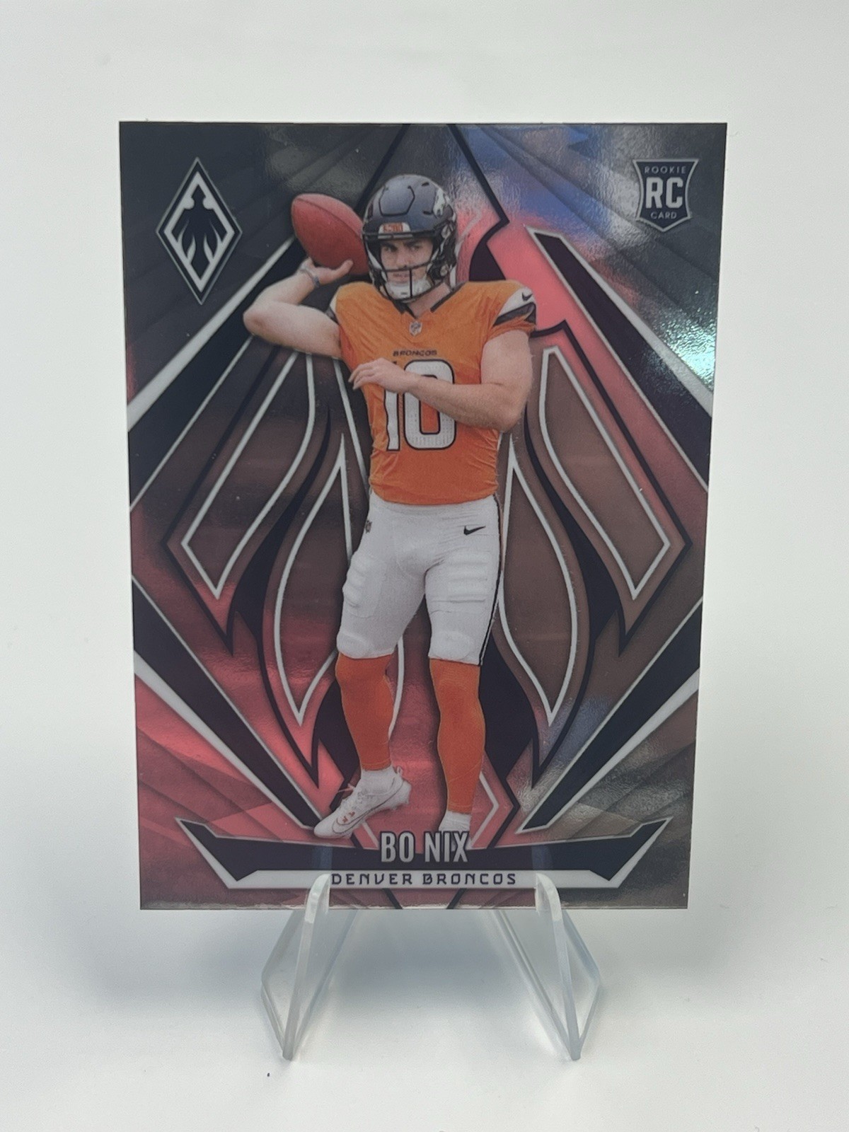 2024 Panini Phoenix Bo Nix Base RC #159 Denver Broncos
