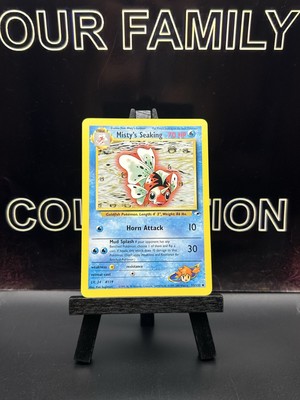 MISTY'S SEAKING 55/132 Pokemon TCG Gym Heroes Regular uncommon 1999 WOTC NM