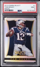 2013 PANINI SELECT PRIZM #1 TOM BRADY PSA 9