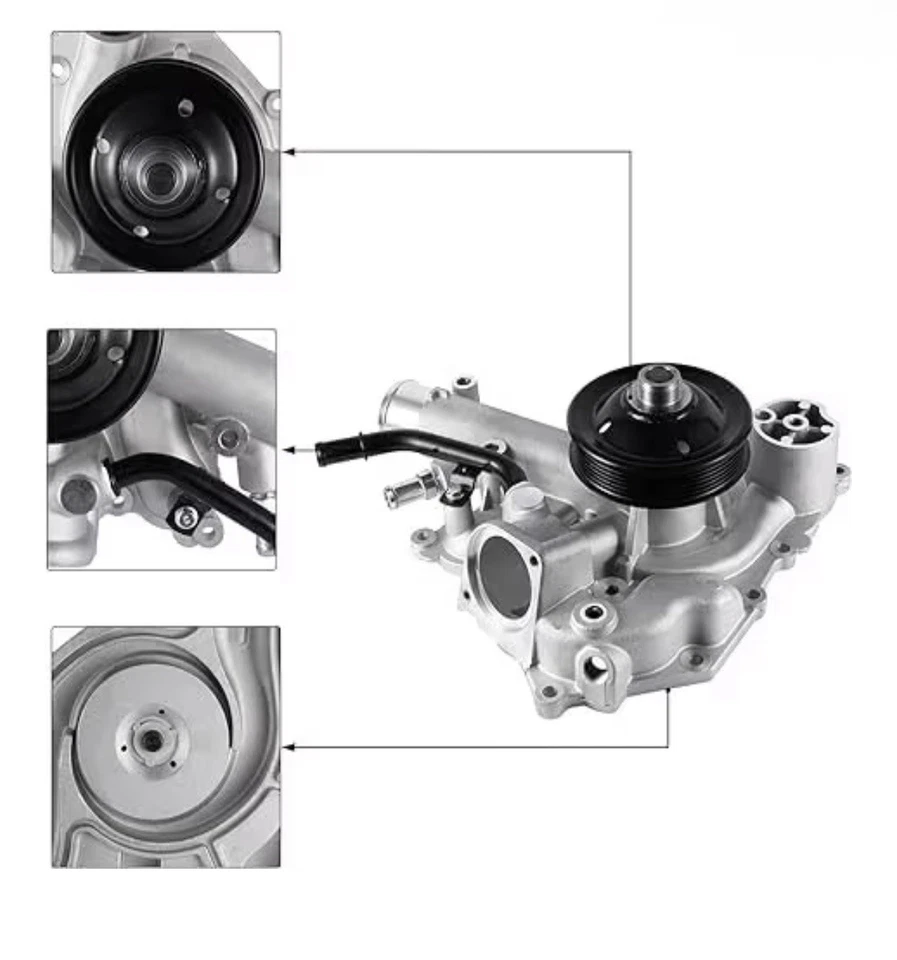 (#116) Bomba de agua Dodge/Chrysler 5,7 L AUWPY021 Foto 2 de 4