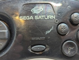 Sega Saturn OEM Controller Model MK-80116 Control Pad Damaged Wire / Working