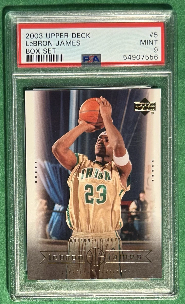 LeBron James Basketball Grade 9 Rookie Sports Trading Cards