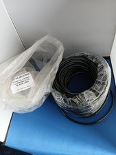 Coil Of Flexible PVC  Black Tubing 3.7mm ID X 6.3mm OD