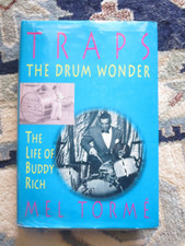 SIGNED Mel TORME / Traps The Drum Wonder The Life of Buddy Rich 1st Edition 1991
