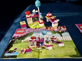 Lego Friends 3 Set Party Lot 41112, 41113, 41114 - All 100% Complete No Boxes