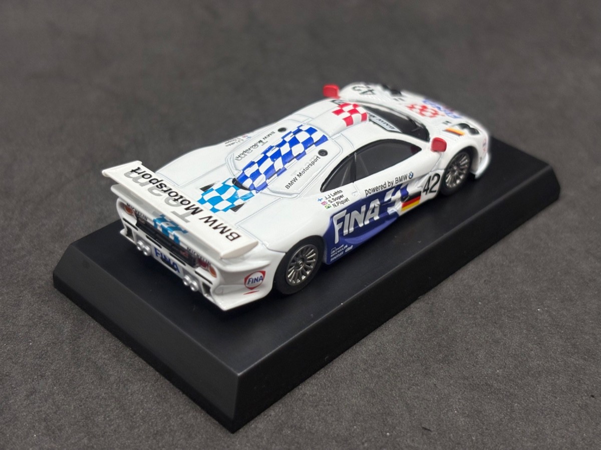 Kyosho 1/64 Mclaren F1 GTR collection No.42 Team BMW MS LM