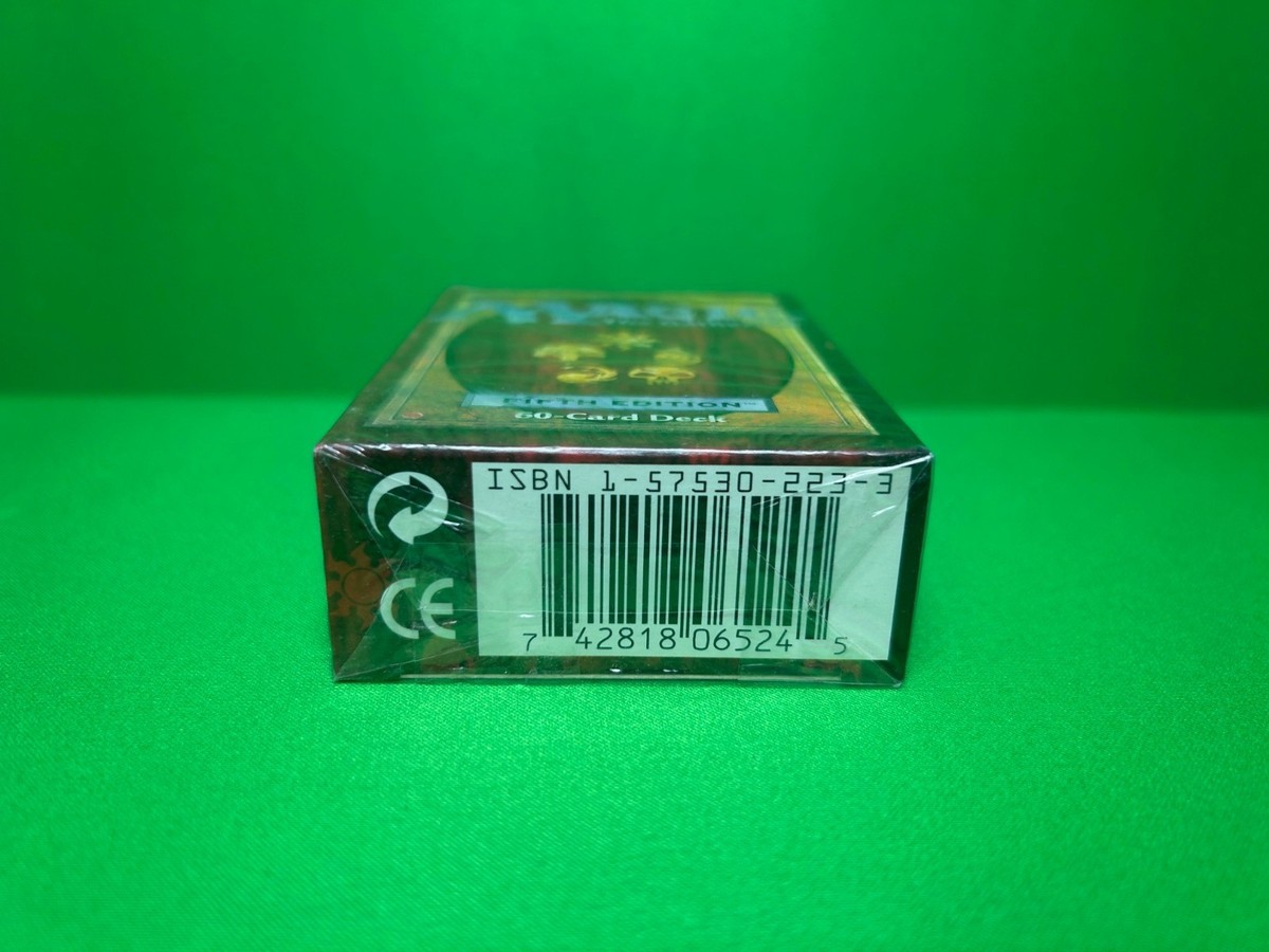 マジック：ザ・ギャザリング MTG FIFTH EDITION starter deck 5th Edition starter tournament deck Magic: the Gathering MTG