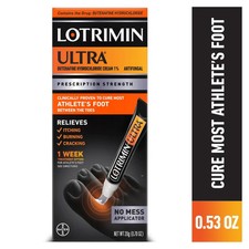 Lotrimin Ultra Antifungal Cream   1-Week Athlete's Foot Treatment, 15g