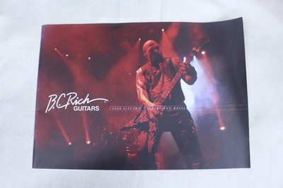 B.C. Rich Guitars 2008 Catalog 28 Pages Vintage Guitar Brochure
