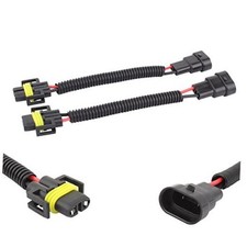 9006 9005 to H11 H8 Retrofit Wiring Harness for Light Bulb Lamp Connector
