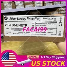 2023 New Factory Sealed 20-750-ENETR /A AB PowerFlex 750 2-P ENet/IP Module TX