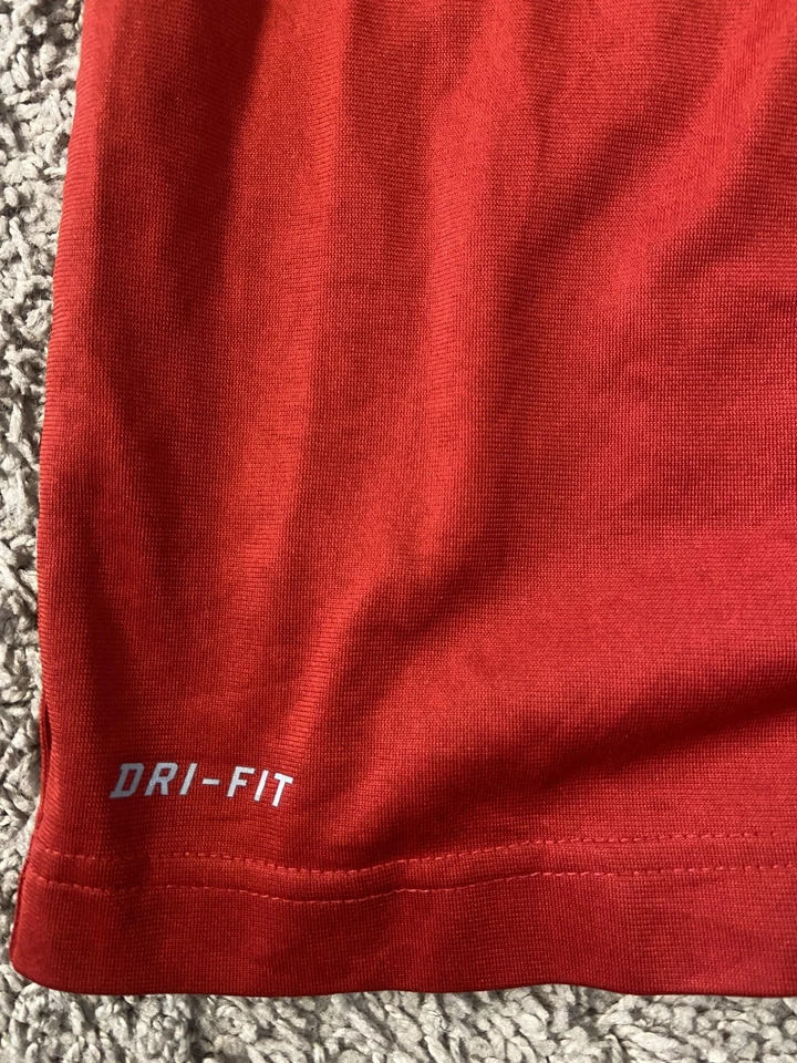 Kansas City Chiefs Pullover Mens Medium NFL Football Quarter Zip Nike Dri Fit - Image 4 of 4