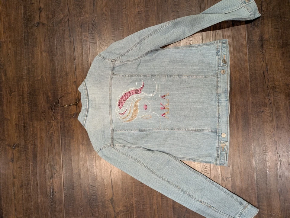 Women's Denim Jacket Route 66 Original Clothing Co. Size M - Classic Style - Image 3 of 3