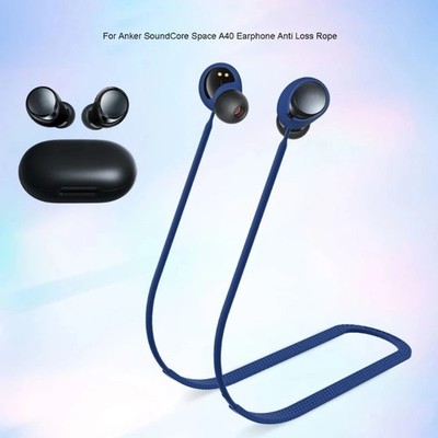 Anti-Lost Rope Hanging Neck Lanyard For Anker SoundCore Space A40 Headphone