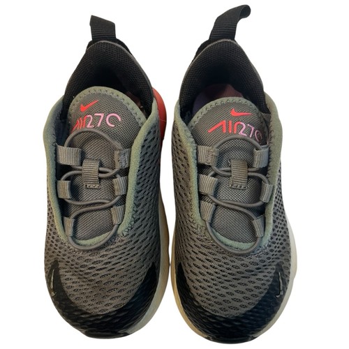Nike Air Max 270 Kids Toddler Sneakers Black Pink Size 7C Athletic Running Shoes - Picture 5 of 8