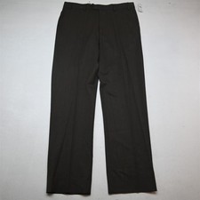 NEW Brooks Brothers 36x34 Brown 100 Wool Madison Straight Dress Mens Pants