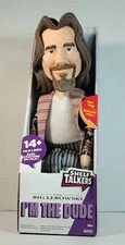 BIG LEBOWSKI Shelf Talkers The Dude 12" Talking Plush Doll Jakks Pacific NIB