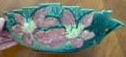 Roseville pottery, 457-8”, Clematis Bowl