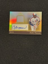 2011 Topps Tribute Auto/Relic -#TAR-AD1 Andre Dawson Auto /20 Gold Cubs HOF