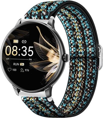 20mm Nylon Adjustable Strap Compatible with Joautrial G8/Galaxy Active 2