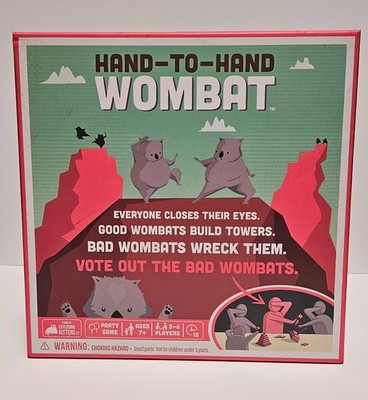 Hand to Hand Wombat Never Played MINT Condition by Exploding Kittens Creators