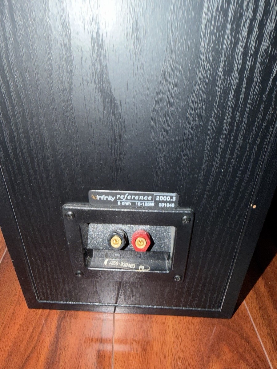 Infinity Reference 2000.3 Bookshelf Speakers No Grills | eBay Infinity Reference 2000.3 Bookshelf Speakers No Grills | eBay