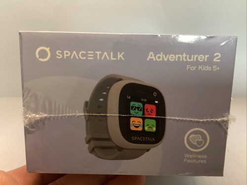 Spacetalk Adventurer 2 Kids 4G Smartwatch GPS Track ST3-FT-1 Frost NEW & SEALED - Picture 5 of 5