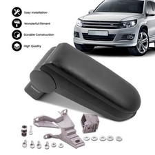 Car Center Console Box Armrest For Vw Golf Mk4 Jetta Passat B5 1998-2004 Black