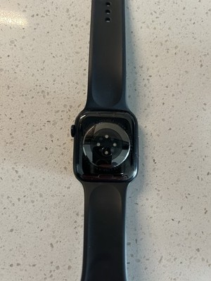 Apple Watch Series 7 45mm Midnight Aluminum Case with Sport Band M/L, GPS