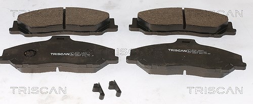 Triscan Bremsbelagsatz, Scheibenbremse Vorderachse U.A. FüR Ford, Mazda-image