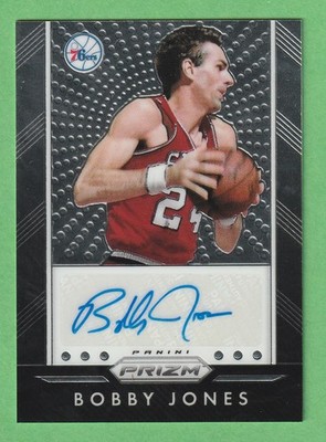 Bobby Jones - 2015-16 Panini Prizm Basketball NBA Auto Autograph 76ers