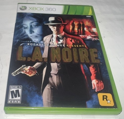 L.A. Noire (Microsoft Xbox 360, 2011) Complete with Film & Manual