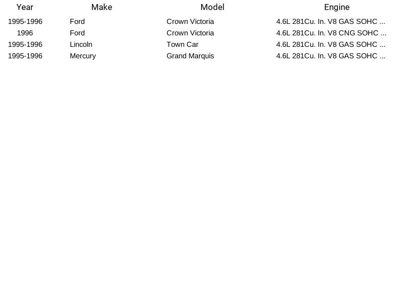 Colgador de bomba de combustible CarQuest E2113H para Ford Lincoln Mercury Crown Victoria 95-96 Foto 4 de 4