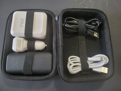 TYLT Portable Power Bank 5200MAh+Essentials Bonus Accessory Kit-Phone and Tablet