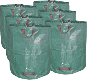 VOUNOT Sacs de Jardin XXL Lot 6 Sac 272L déchets 6
