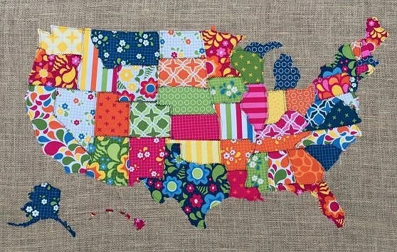 BonEful Fabric FQ Cotton Quilt Purple Tonal White FLOWER Dot Small Tiny Print US - Image 3 of 4