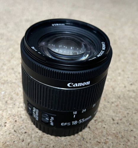 CANON ZOOM LENS EF-S 18-55mm 1:4-5.6 IS STM