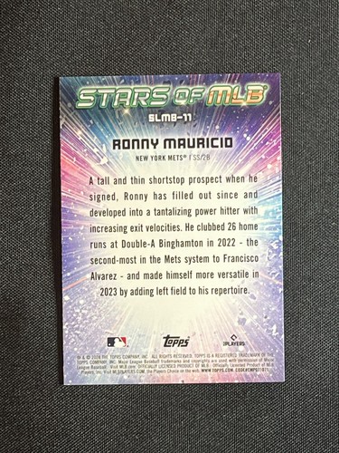 2024 Topps Series 1 Stars of MLB Insert "You Pick" to Complete Your Set - Picture 43 of 121