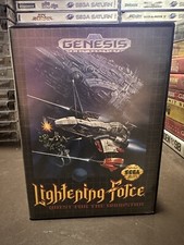 Lightening Force: Quest for the Darkstar (Sega Genesis) Missing Manual Boxed