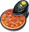03434 Pizzaz plus Rotating Oven - 12-Inch, Countertop Pizza Oven, Nonstick Tray,