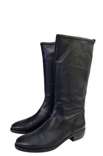 Ted & Muffy Duo Pegasus Black Leather Boots Womens Size UK 7 EU 40 REF OCR - Picture 3 of 8