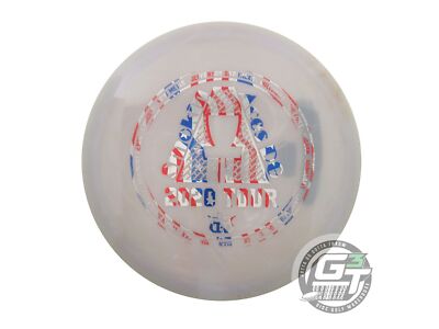 USED Latitude 64 Opto Explorer 170g Lilac Flag Foil Distance Driver Golf Disc