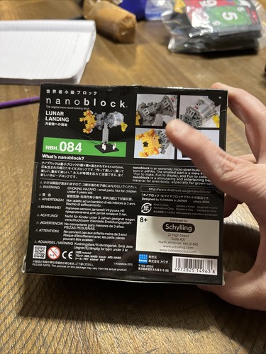Lunar Landing Nanoblock Miniature Building Blocks New NBH 084 - Picture 4 of 6