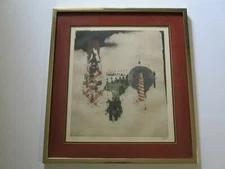 JOHNNY FRIEDLAENDER ETCHING RARE CUBIST CUBISM  VINTAGE  LIMITED SIGNED ABSTRACT