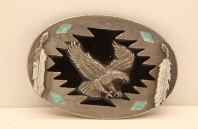 Metall Gürtelschnalle Motiv ''Adler'' - NEU