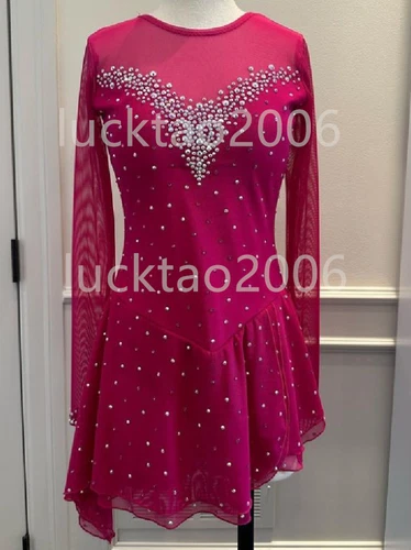 new style Figure Skating Dance Dress Ice Skating Gymnastics Costume 88180