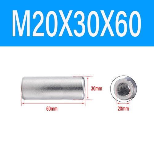 A2 304 Edelstahl Verbindungsmuffe Rund Langmutter Gewindemuffe M3 M4 M5 M6 ~ M20 - Bild 84 von 84