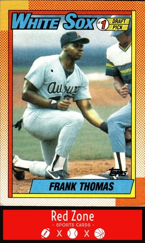 1990 Topps - #414b Frank Thomas VG/EX. (creased)
