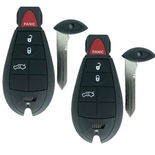 2 For Dodge Charger Remote Key Fob 2008 2009 2010 2011 2012  M3N5WY783X IYZ-C01C