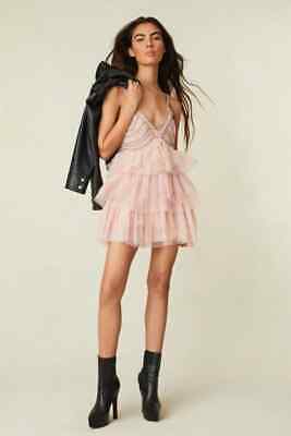 $545 LoveShackFancy Jude Tulle Mini Dress | Rose Dust | Size $545 LoveShackFancy Jude Tulle Mini Dress | Rose Dust | Size